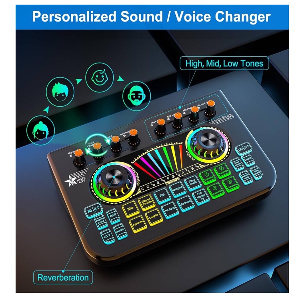 Multicolor Audio Mixer NWT - Picture 2 of 9